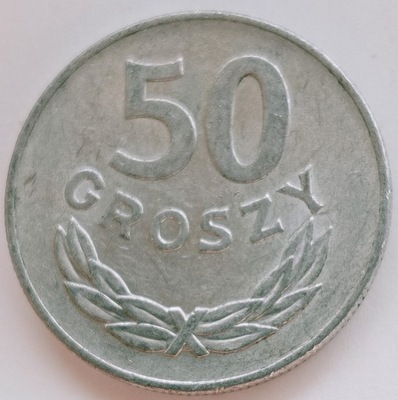 50 Groszy 1975 Piękny (F)