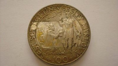Czechosłowacja 100 koron, 1948 stan 2