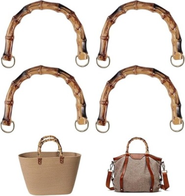 BAMBUSOWE UCHWYTY DO TOREBKI 4 SZTUKI WYMIENNE RĄCZKI
