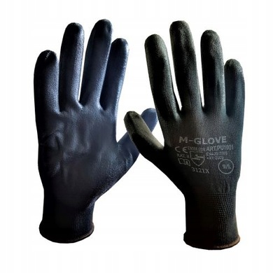 ПЕРЧАТКИ OCHRONNE M-GLOVE PU1001 12PAR M