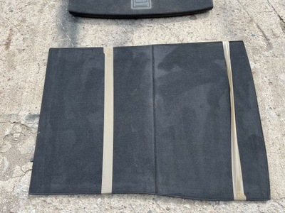 Bmw 7 g12 пол обшивка багажника czarna фото №1