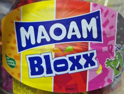 Żelki Maoam Haribo BLOXX GUMY ROZPUSZCZALNE MIX SMAKÓW 50szt z Niemiec