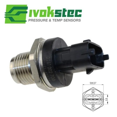 NEW COMMON RAIL PRESSURE СЕНСОР FOR CUMMINS ISF 2.8 3.8 ДИЗЕЛЬ 3974~10799