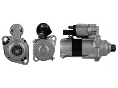 Стартер 12v 1,7kw lucas до audi a4 b8 2.0 tdi фото №1