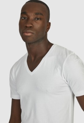HECHTER PARIS premium quality shape slim fit T-Shirt 2-pack biały r. M