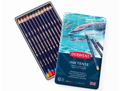 Akvarelové pastelky INKTENSE 12 Derwent0700928