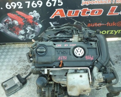 MOTOR COMPUESTO VW GOLF VI SCIROCCO AUDI 1.4 TSI CAX 84 MIL  