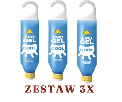 Over Evo gel cool 500g żel chłodzący do wymion ZESTAW TRZECH SZTUK