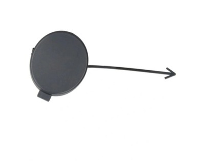 Заглушка фаркоп бампера перед vw caddy 2016 - фото №1