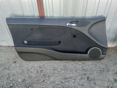 Bmw e46 coupe обшивка двері лівий перед фото №1