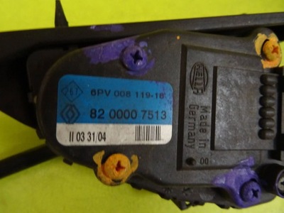 Потенциометр газа renault espace -grand espace iv 8200007513 nr177 фото №1