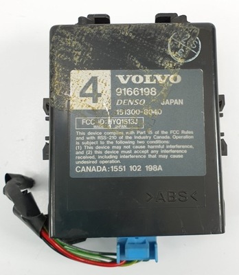 Модуль замка центрального volvo v70 9166198 фото №1