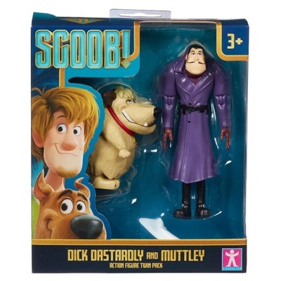 Scooby Doo! - figurki: Dick Dastardly, pies Bałwan