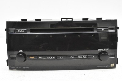 Радио радиопроигрыватель cd rds mp3 wma 86120-47230 toyota prius 2 ii xw20 фото №1