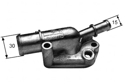 Gates термостат fiat albea 1.4 cat 178_ фото №1