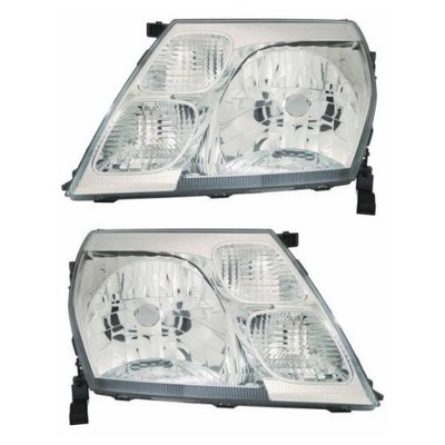 Фары лампы toyota hiace vi 19- kpl l+p фото №1