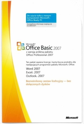 Microsoft Office 2007 Basic