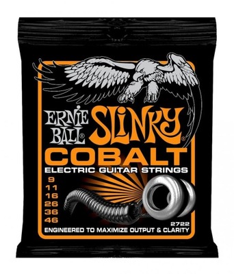 Ernie Ball 2722 Cobalt Slinky 09-46 - Struny