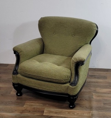 Wygodny stylowy fotel tapicerowany ; 0123