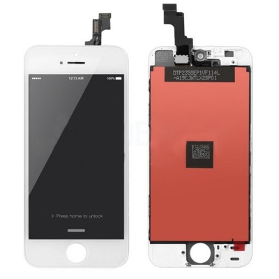 Wyświetlacz LCD ekran dotyk szybka do Apple iPhone 5S/SE (Biały)