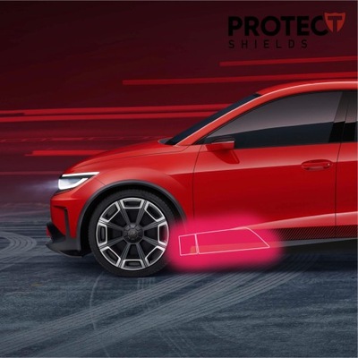 STICKER FILM PROTECTIVE NA WING I DOOR FRONT AUDI A7 LEFT  