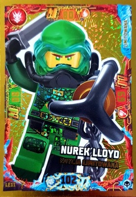 Karta LEGO Ninjago LE11 Nurek Lloyd Limit