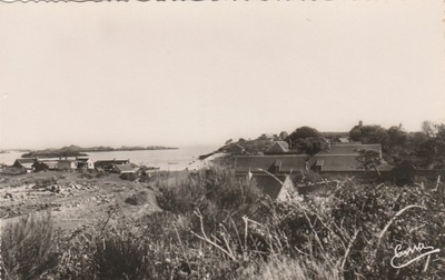 1595.Francja Iles De Chausey,Panorama