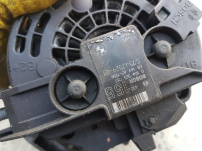 Генератор 7542529 n52 bmw e60 e90 2006 bmw фото №1