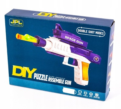 PISTOLET NA STRZAŁKI DIY DO ZŁOŻENIA