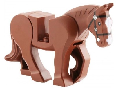 Lego zwierzęta - koń brązowy 10352c01pb01 NOWY