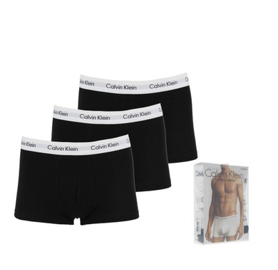 CALVIN KLEIN BOKSERKI MĘSKIE 3-PACK| U2664G-001| S