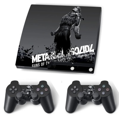 Naklejka Metal Gear Solid Skin na konsolę PS3