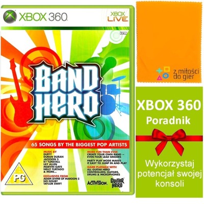 gra towarzyska na XBOX 360 BAND HERO BANDHERO stwórz swoją kapelę