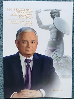 Folder Lech Kaczynski M.ST Warszawy