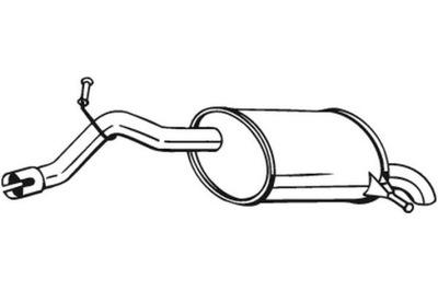 BOSAL SILENCIADOR SISTEMAS DE ESCAPE PARTE TRASERA CITROEN C5 3 PEUGEOT 407 508  