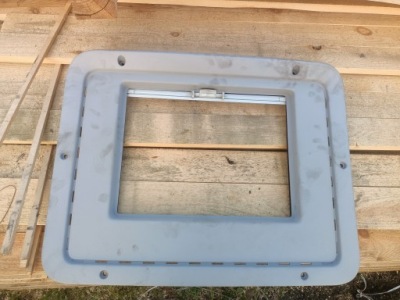 Накладка рамка люк volvo fh fm 20379765 шторка фото №1