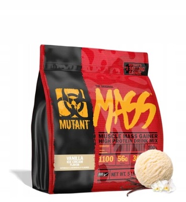 PVL MUTANT MASS 2270g MASA GAINER WANILIA