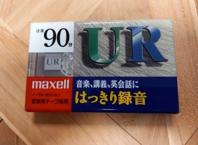 MAXELL UR 90 kaseta magnetofonowa