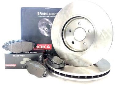 KAMOKA DISCOS + ZAPATAS PARTE TRASERA OPEL ASTRA J IV 292MM  