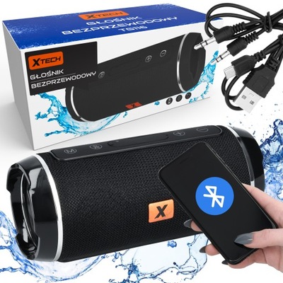 GŁOŚNIK BLUETOOTH BOOMBOX BEZPRZEWODOWY MP3 RADIO XTECH