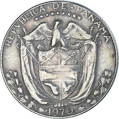 Moneta, Panama, 1/4 Balboa, 1970