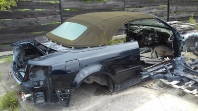 AUDI A4 B6 DESCAPOTABLE NADWOZIE BUDA CUARTO PARTE TRASERA UMBRAL CARROCERÍA TECHO PAS PARTE TRASERA  