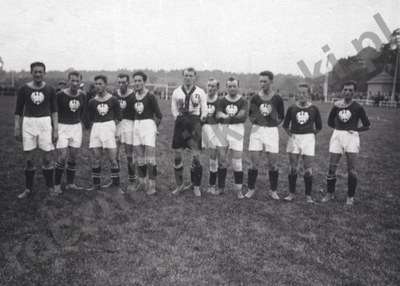 23.09.1923 Reprezentacja Polski - Finlandia 3-5