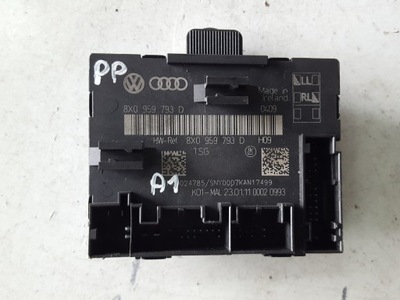 Audi a1 8x 10-14r модуль дверь перед 8x0959793d фото №1