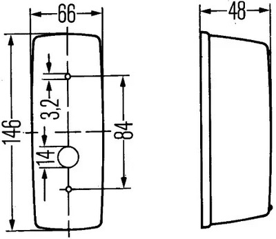 HELLA LAMP SIDE BLINKER 2BA 001 277-011  