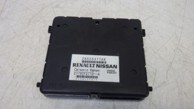 Модуль блок керування кондиціонера renault clio v 285253778r 27760f271d-a фото №1