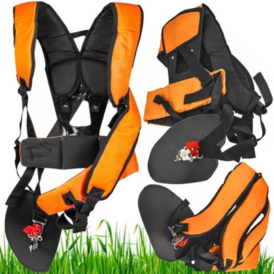 MOCNE SZELKI PLECAKOWE KOSY SPALINOWEJ PASY NOŚNE UPRZĄŻ STIHL DEMON