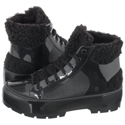 Buty Damskie Botki Melissa Fluffy AD 33318 Czarne