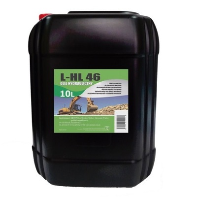 MOTOL L-HL 46 olej hydrauliczny do koparki 10L