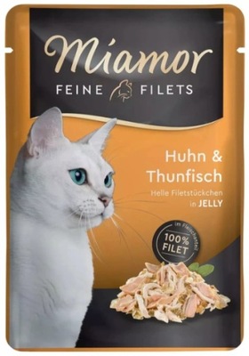 MIAMOR FEINE FILETS KURA TUŃCZYK w galaretce 100G